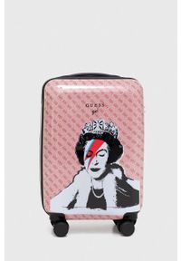 Guess walizka Girl kolor różowy. Kolor: różowy #1