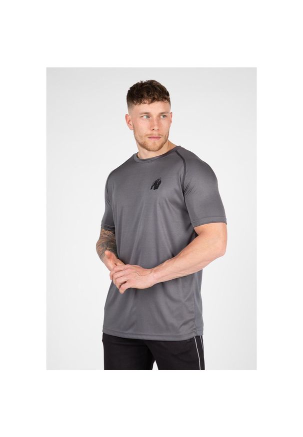 GORILLA WEAR - Performance Koszulka - Szary. Kolor: szary. Sport: fitness