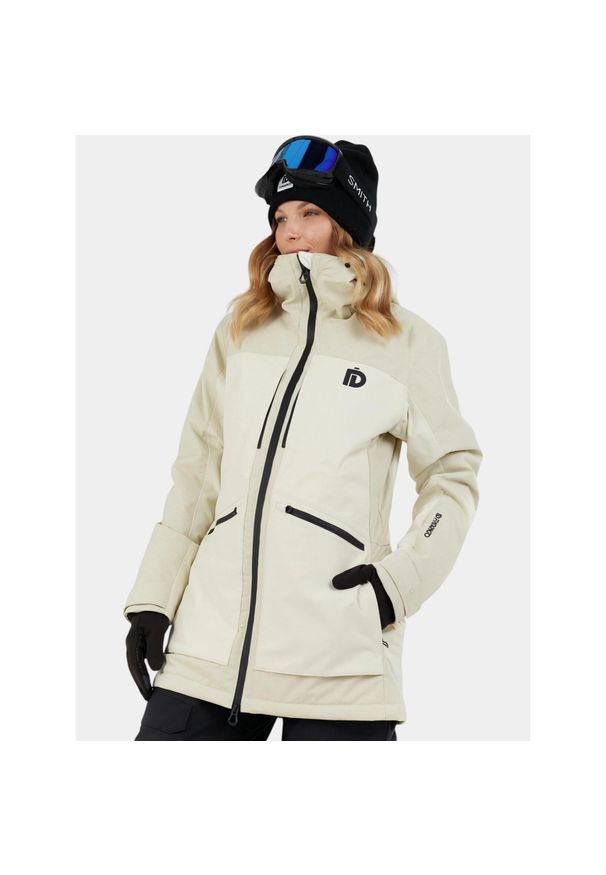 FUNDANGO - Kurtka Narciarska Damska Fundango Pemberton ECO Allmtn. Kolor: biały. Materiał: materiał. Sezon: zima. Sport: narciarstwo