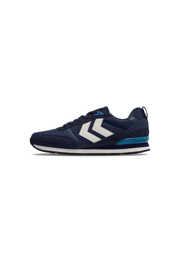 Sneakersy Hummel Monaco 86 NS. Kolor: niebieski. Materiał: syntetyk, zamsz. Szerokość cholewki: normalna