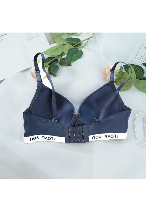 Intica - Biustonosz sportowy push-up do ćwiczeń Daisy. Kolor: różowy. Materiał: materiał. Rodzaj stanika: push-up