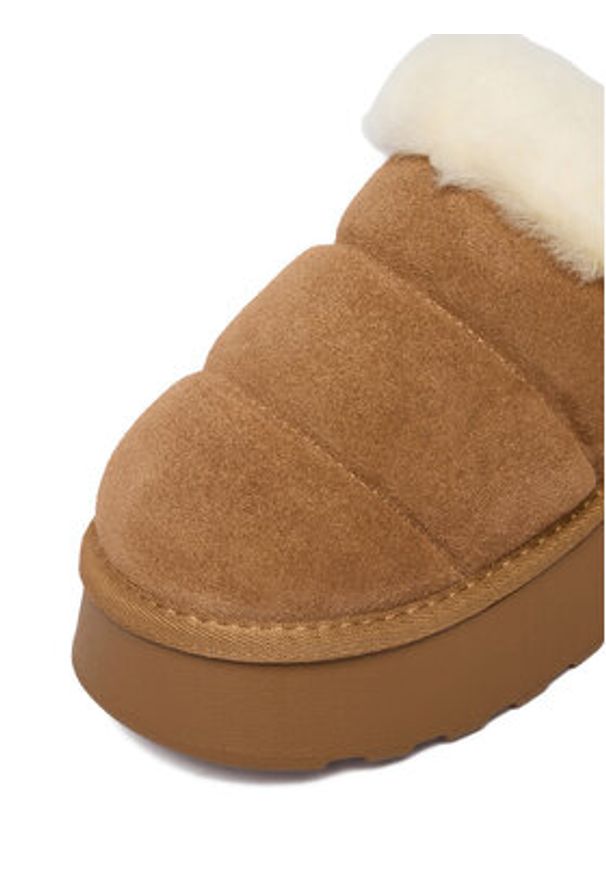 Badura Śniegowce EO-CORA-TS6301-01 Brązowy. Kolor: brązowy. Materiał: zamsz, skóra