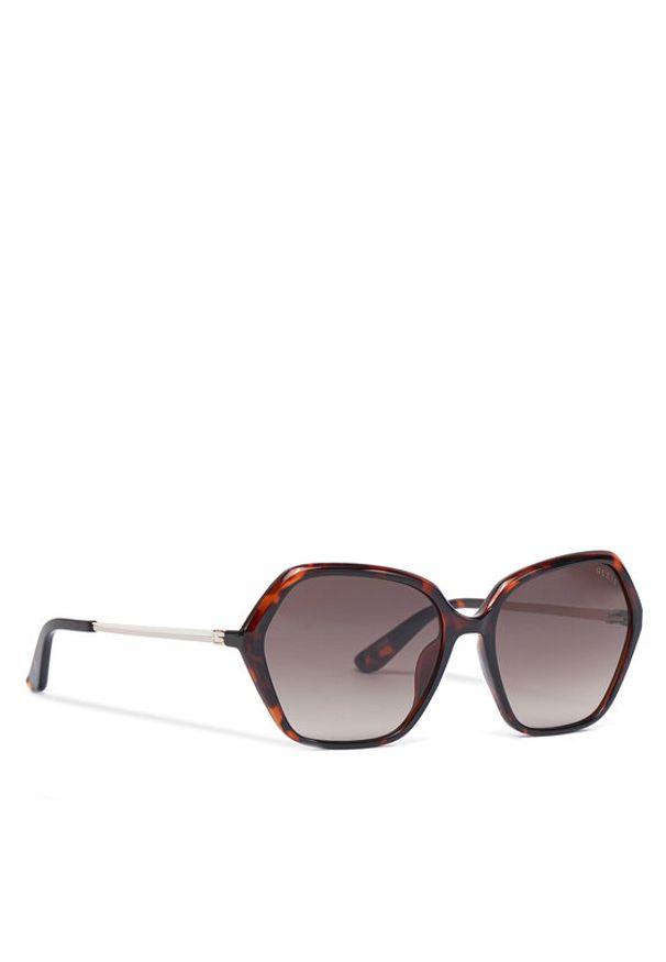 Guess Okulary przeciwsłoneczne GU00134 Brązowy. Kolor: brązowy