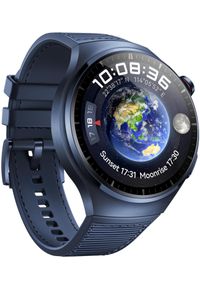 HUAWEI - Smartwatch Huawei Watch 4 Pro Blue Edition. Rodzaj zegarka: smartwatch. Materiał: materiał, skóra. Styl: sportowy, klasyczny, elegancki, retro #7