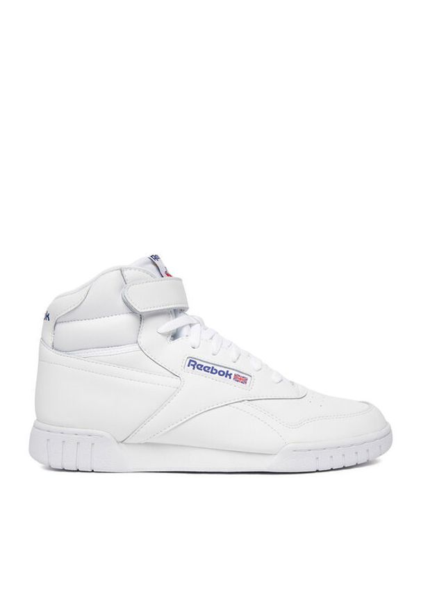 Reebok Sneakersy EO-EX-O-FIT HI 100000108 Biały. Kolor: biały. Materiał: skóra