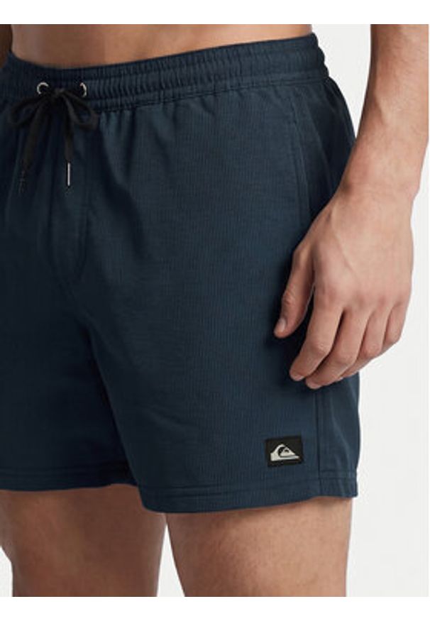 Quiksilver Szorty kąpielowe Everyday Deluxe EQYJV04101 Granatowy Regular Fit. Kolor: niebieski. Materiał: syntetyk