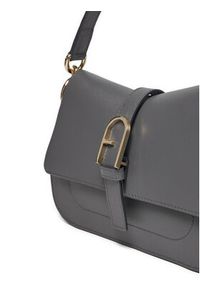 Furla Torebka Flow WB01032 BX2045 2269S Szary. Kolor: szary. Materiał: skórzane #5