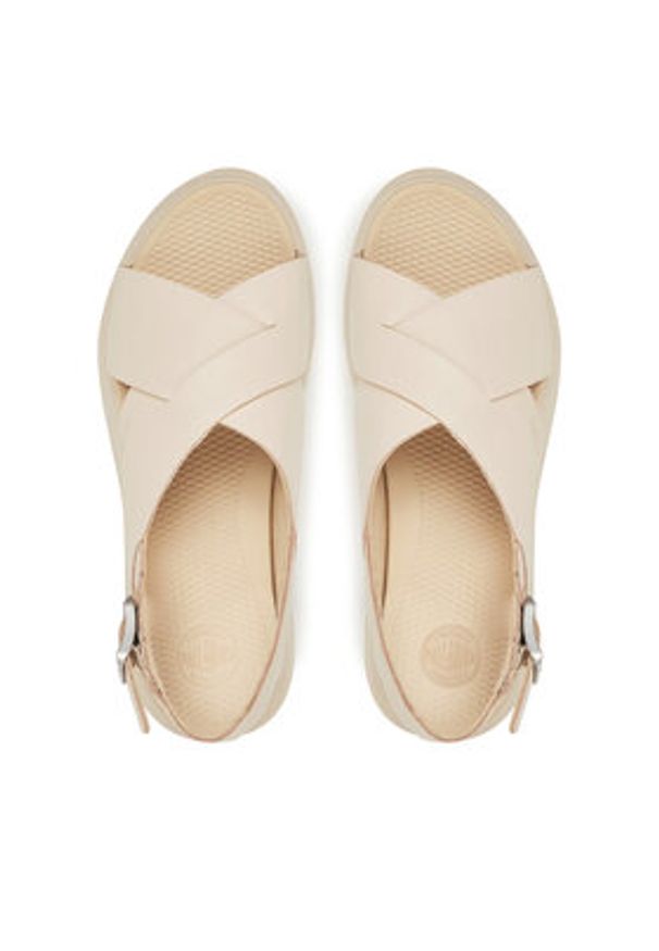 Palladium Sandały Pallacruise Crossed 94461-175-M Écru. Materiał: skóra, nubuk