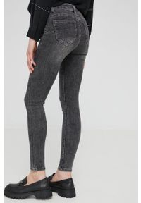 Answear Lab jeansy damskie medium waist. Kolor: szary. Styl: wakacyjny