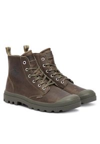 Palladium Trapery Pampa Zip Lth Ess 76888-308-M Zielony. Kolor: zielony. Materiał: skóra #3