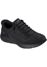 skechers - Adidasy Skechers Contour Foam, Kobiety. Kolor: czarny. Materiał: syntetyk, materiał. Sport: fitness