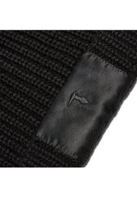 Trussardi Jeans - Trussardi Czapka Greyhound Embroder 57Z00281 Czarny. Kolor: czarny. Materiał: wełna, materiał