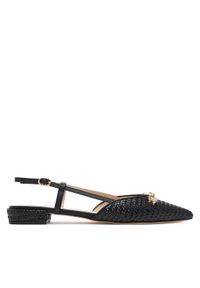 TwinSet - TWINSET Baleriny 251TGT052 Czarny. Kolor: czarny. Materiał: skóra #1