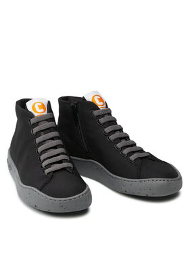 Camper Sneakersy Peu Touring K400374-009 Czarny. Kolor: czarny. Materiał: materiał