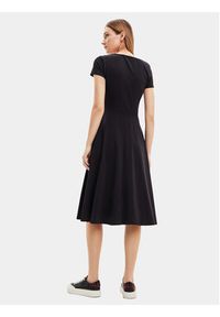 Desigual Sukienka codzienna 23WWVK15 Czarny Regular Fit. Okazja: na co dzień. Kolor: czarny. Materiał: bawełna. Typ sukienki: proste. Styl: casual #4