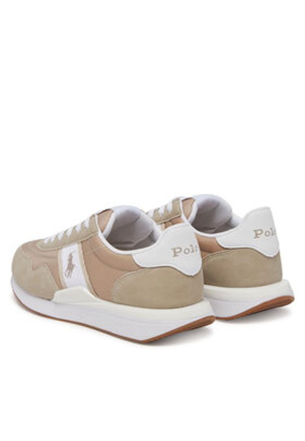 Polo Ralph Lauren Sneakersy Train 89 Sport RL02441272 Beżowy. Kolor: beżowy. Materiał: materiał