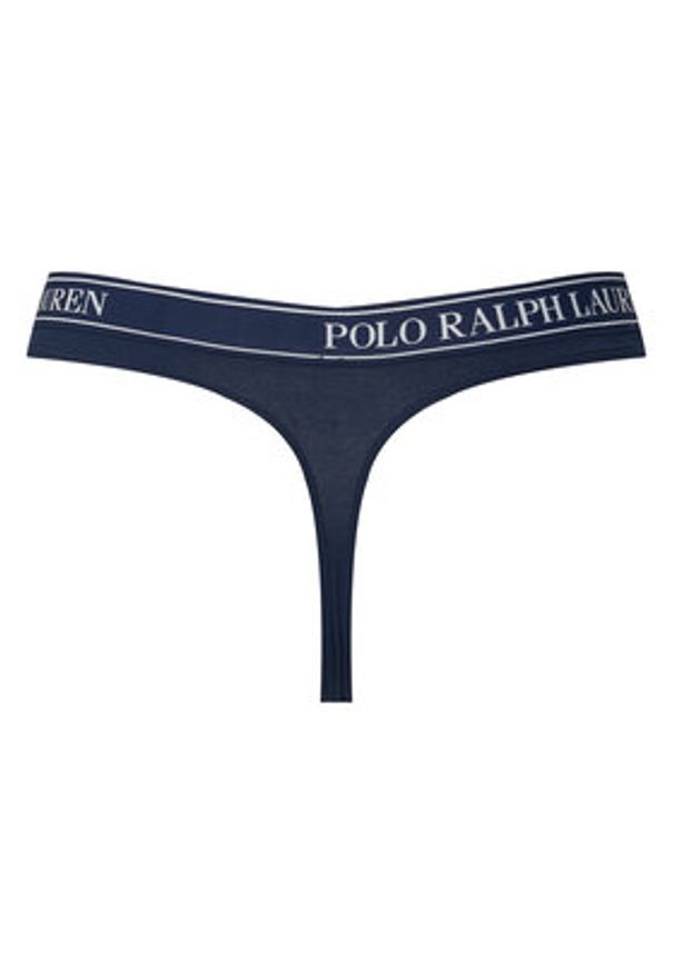 Polo Ralph Lauren Komplet stringów 4P0708 Granatowy. Kolor: niebieski. Materiał: bawełna