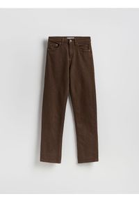 Reserved - Jeansy straight leg - dark grey jeans