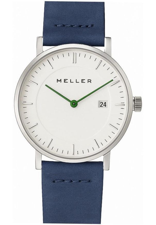 MELLER - Zegarek męski Meller 1B-1BLUE niebieski. Kolor: niebieski