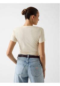 Guess T-Shirt 180406 Beżowy Classic Fit. Kolor: beżowy #4