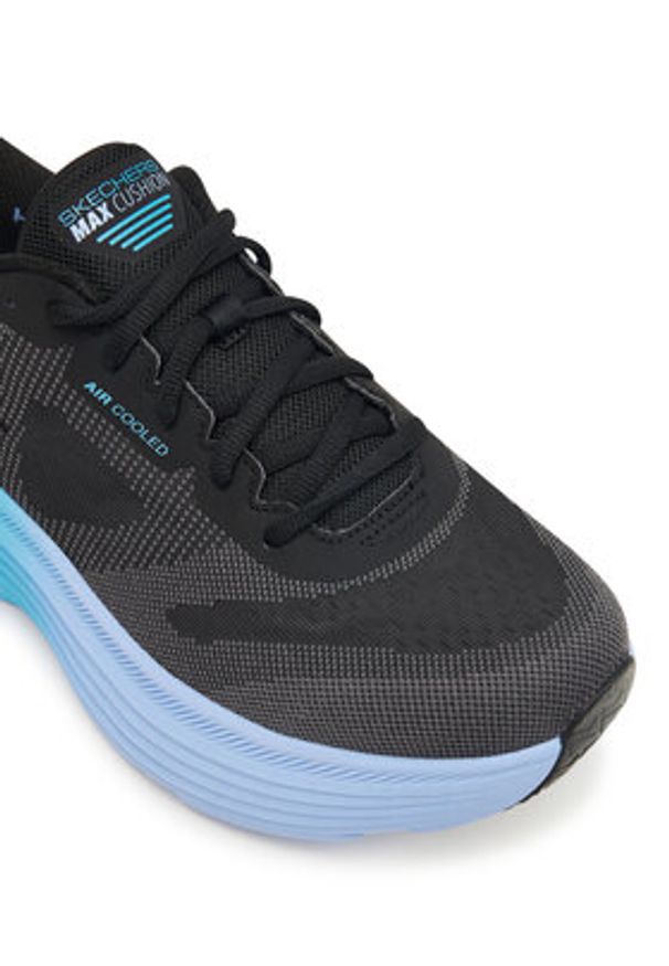 skechers - Skechers Buty do biegania Max Cushioning Endeavour 129473/BKBL Czarny. Kolor: czarny. Materiał: materiał