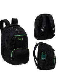 Astra Plecak Head Black Green-Blue ASTRA #1