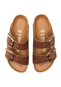 Birkenstock Klapki Arizona Big Buckle 1011073 Brązowy. Kolor: brązowy. Materiał: skóra #4