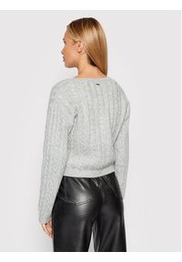 Guess Sweter Dora W1BR43 Z2WJ0 Szary Regular Fit. Kolor: szary. Materiał: syntetyk #4