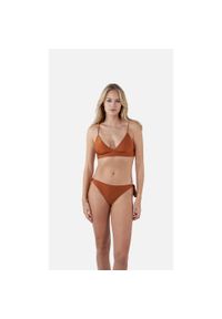 Figi do kostiumów kąpielowych dla kobiet Barts Isla Cheeky Bum Side Ties. Kolor: beżowy, wielokolorowy, brązowy, czerwony, pomarańczowy
