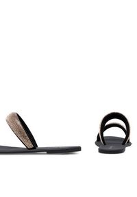 Nine West Klapki WFA2735-1 Złoty. Kolor: złoty. Materiał: materiał