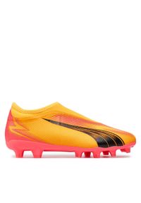 Puma Buty do piłki nożnej Ultra Match Ll Fg/Ag Jr 107770-03 Żółty. Kolor: żółty