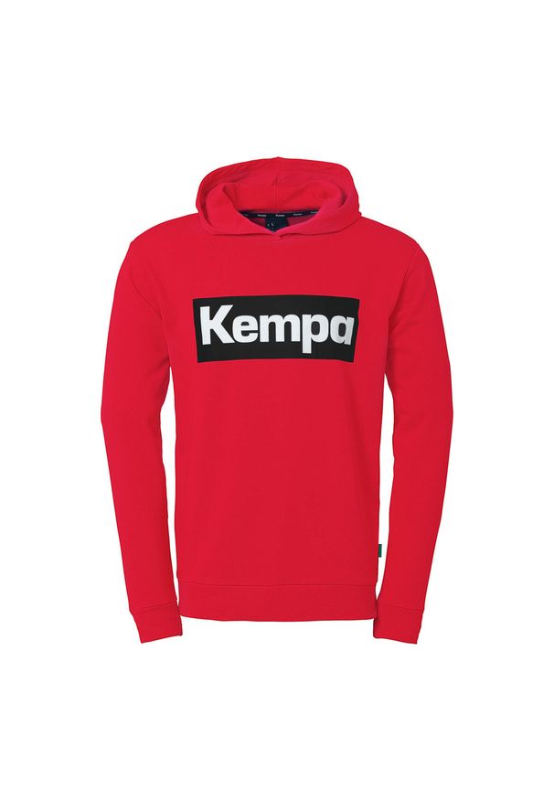 KEMPA - Bluza z kapturem dla dzieci Kempa Promo. Typ kołnierza: kaptur. Kolor: czerwony