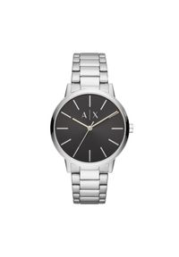Zegarek Armani Exchange. Kolor: srebrny