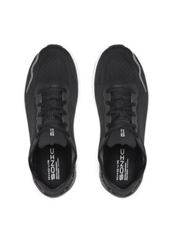 Under Armour Buty do biegania Ua W Hovr Sonic 6 3026128-003 Czarny. Kolor: czarny. Materiał: materiał