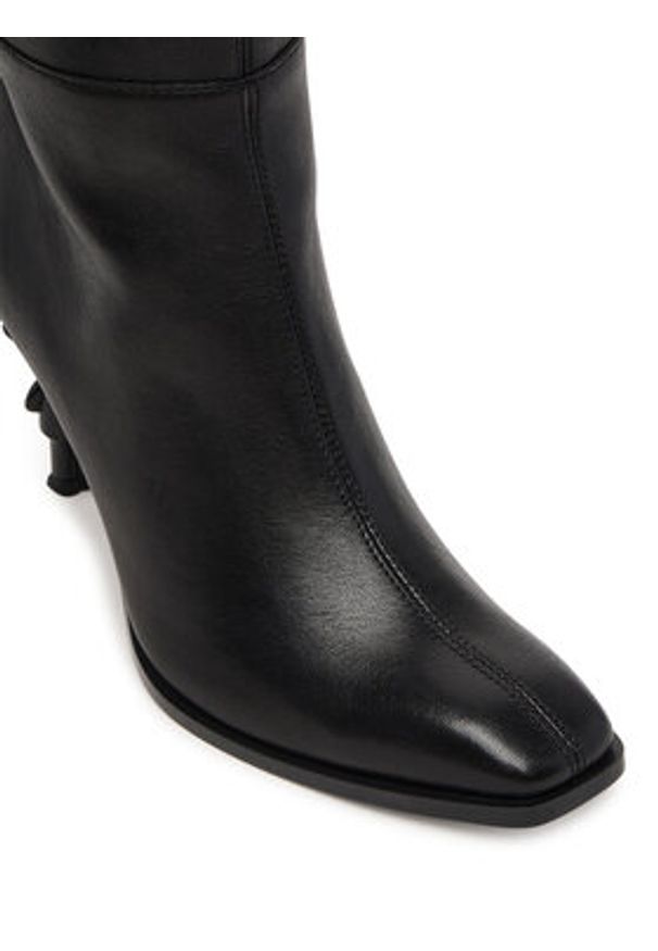 Karl Lagerfeld - KARL LAGERFELD Kozaki KL39175 Czarny. Kolor: czarny. Materiał: skóra