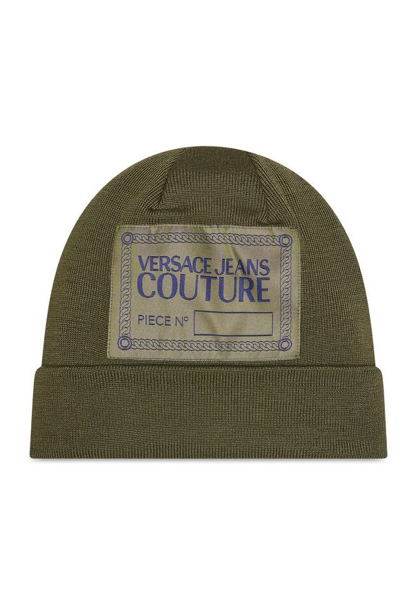Czapka Versace Jeans Couture. Kolor: zielony