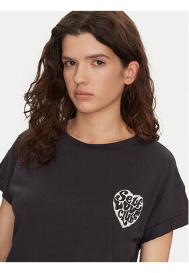 Noisy may - Noisy May T-Shirt Gaby 27032954 Czarny Regular Fit. Kolor: czarny. Materiał: bawełna