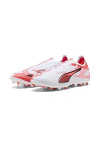 Puma - Buty piłkarskie ULTRA 5 MATCH MG PUMA. Kolor: wielokolorowy, biały, czerwony, czarny. Sport: piłka nożna #1