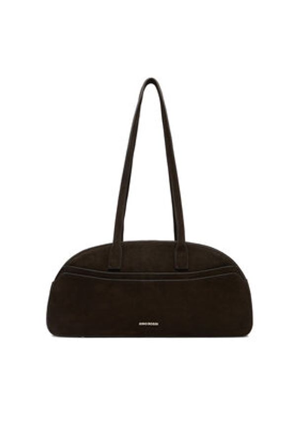 Gino Rossi - GINO ROSSI Torebka EO-LA224-19327-2 Brązowy. Kolor: brązowy. Materiał: zamszowe, skórzane