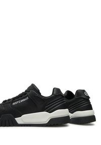 Just Cavalli Sneakersy 77QA3SA1 Czarny. Kolor: czarny. Materiał: skóra #3