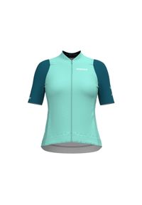 BIORACER - Damski jersey Bioracer Icon. Kolor: zielony. Materiał: jersey. Sport: kolarstwo #1