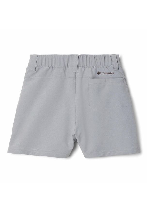 columbia - Krótkie Spodenki Turystyczne Dziecięce Columbia Daytrekker Short. Kolor: szary. Długość: krótkie. Styl: sportowy. Sport: turystyka piesza
