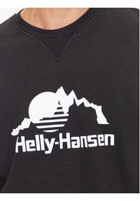Helly Hansen Bluza Yu Crew Sweater 2.0 53891 Czarny Regular Fit. Kolor: czarny. Materiał: bawełna #2