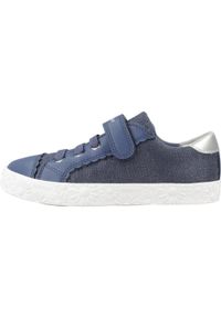 Geox - Kapcie GEOX JR CIAK GIRL Niebieski. Okazja: na co dzień. Kolor: niebieski. Materiał: syntetyk, tkanina