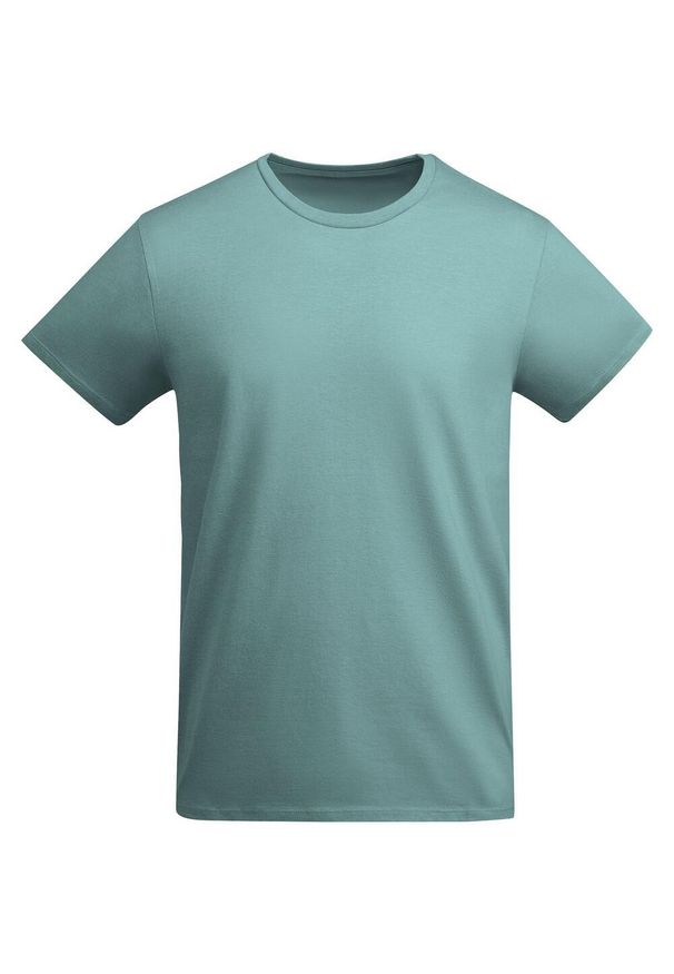 ROLY - Męska Koszulka Breda Plain T-shirt. Kolor: niebieski, szary. Sport: turystyka piesza
