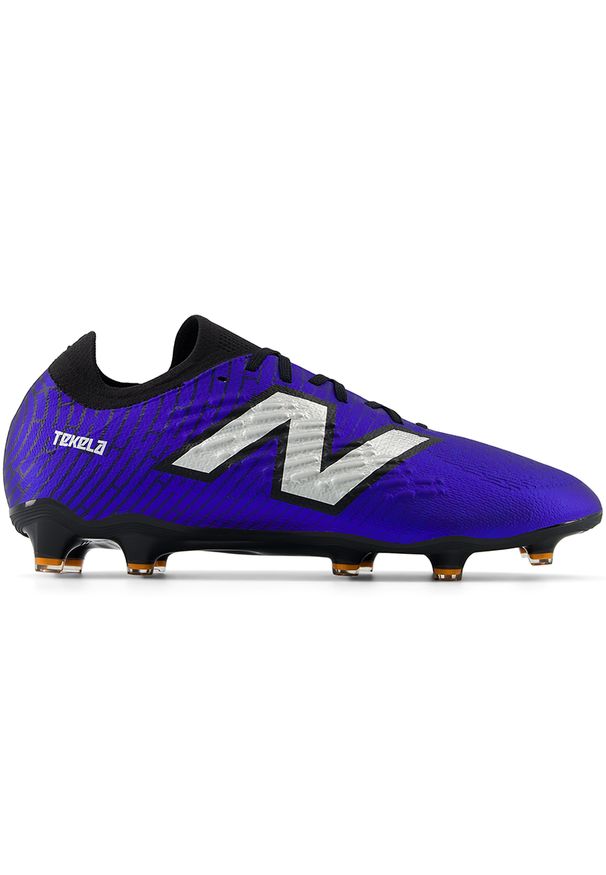 Korki męskie New Balance TEKELA MAGIA FG V4+ ST2FLZ45 – niebieskie. Kolor: niebieski. Materiał: materiał, syntetyk, nylon. Szerokość cholewki: normalna