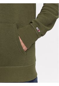 Tommy Jeans Bluza Linear DM0DM18130 Zielony Regular Fit. Kolor: zielony. Materiał: bawełna