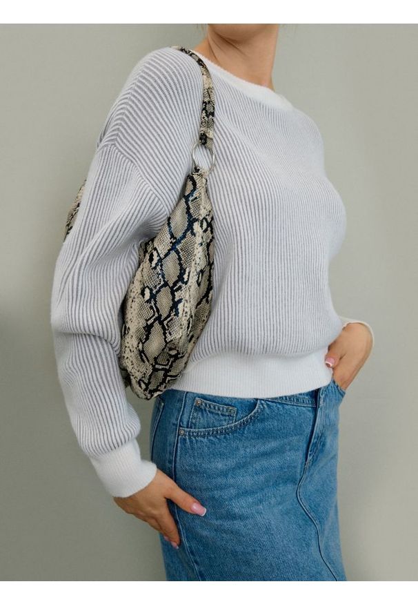 Sinsay - Sweter w paski - wielobarwny. Wzór: paski