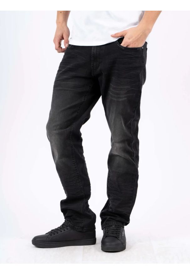 MARCUS - Męskie Spodnie Jeansowe Marcus Felix 2221 Jeans Black Night Wash 14-200311