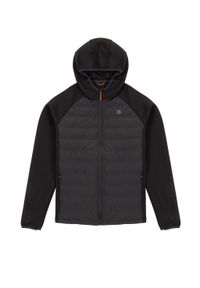 Wrangler - WRANGLER ATHLETIC HYBRID MĘSKA KURTKA PRZEJŚCIOWA WIOSENNA JESIENNA REAL BLACK WA4MY3101 112324777. Sezon: jesień, wiosna #3
